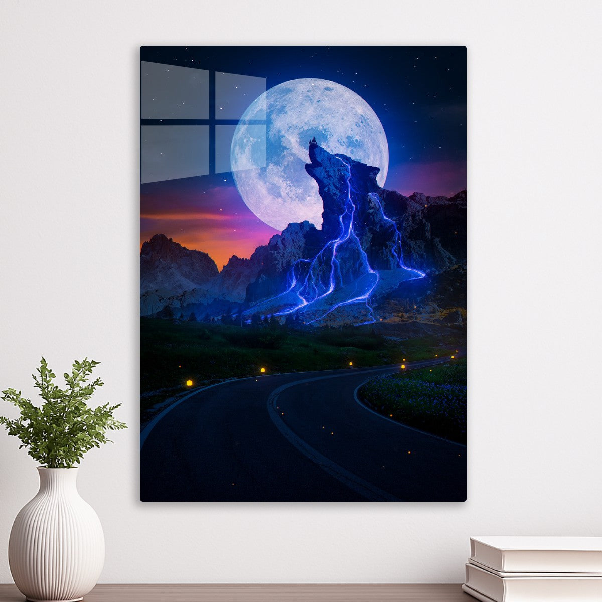 Mystical Night Landscape 