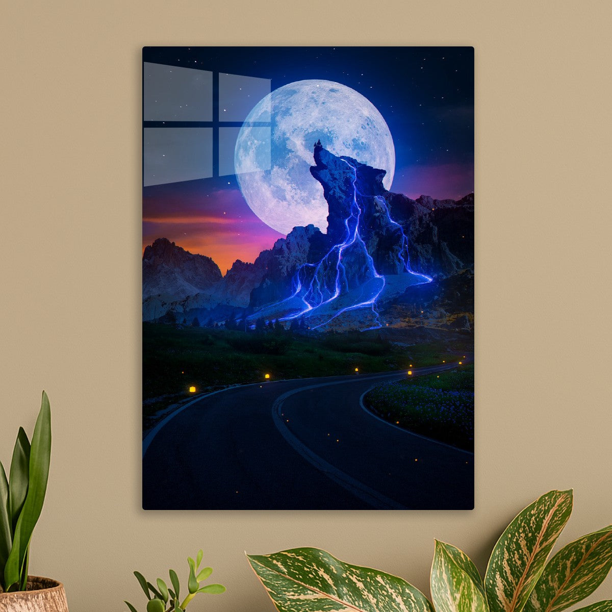Mystical Night Landscape 