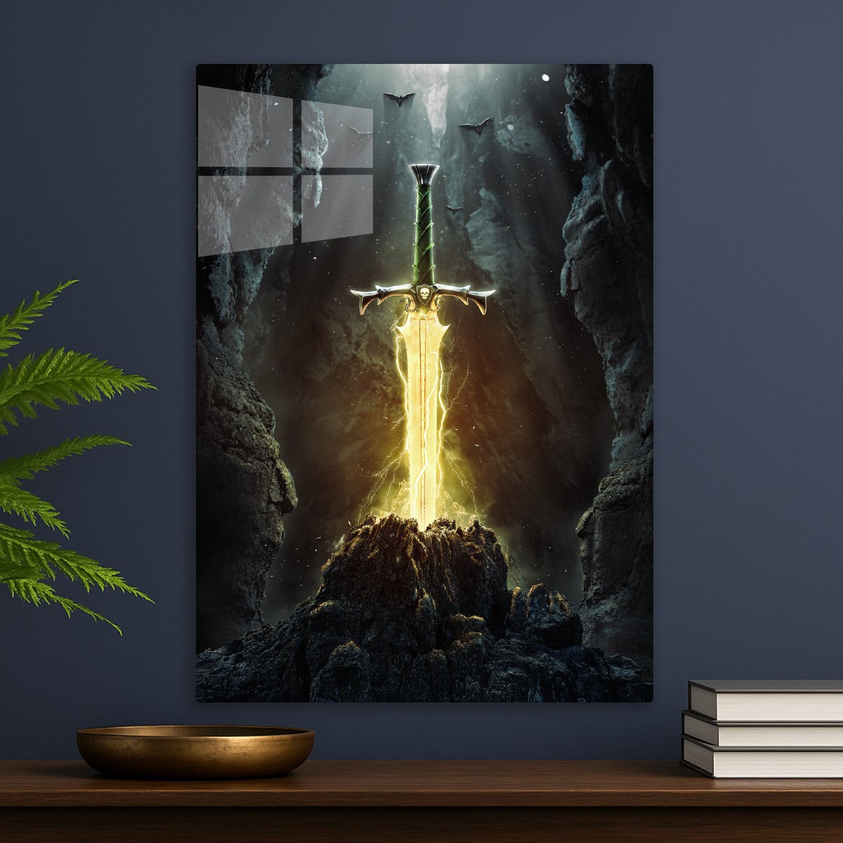 Glowing Fantasy Sword Art