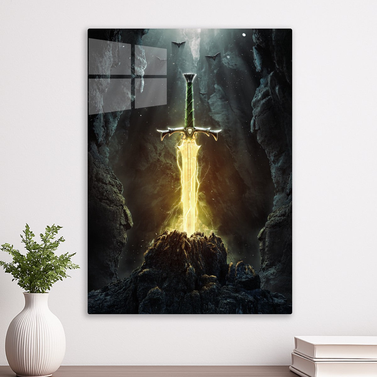 Glowing Fantasy Sword Art