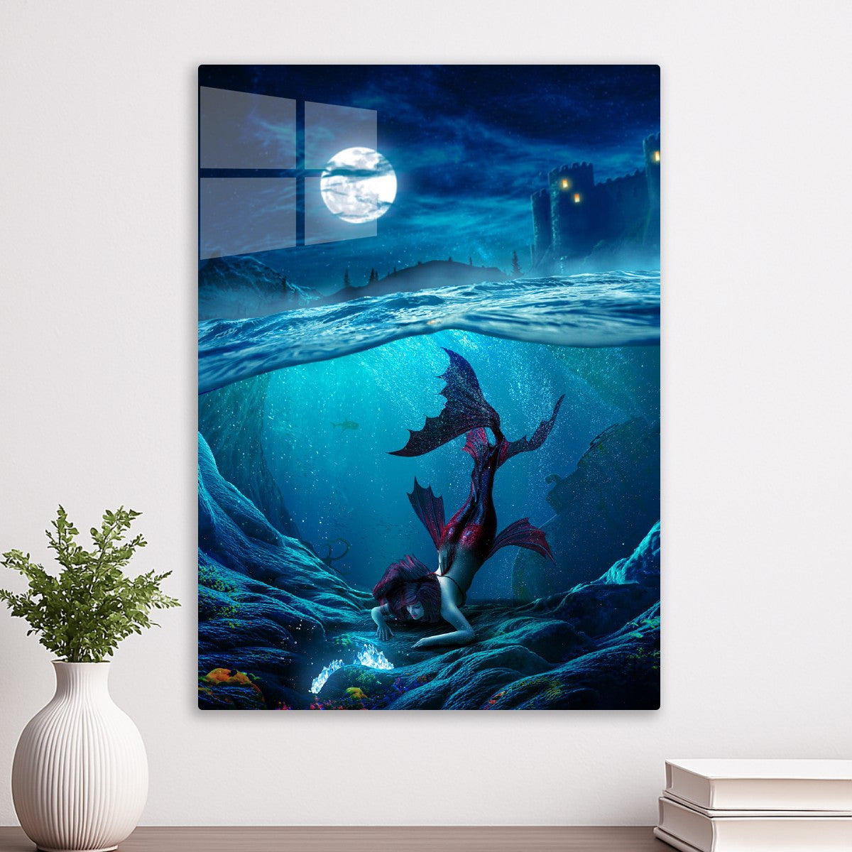 The mermaid and the castle