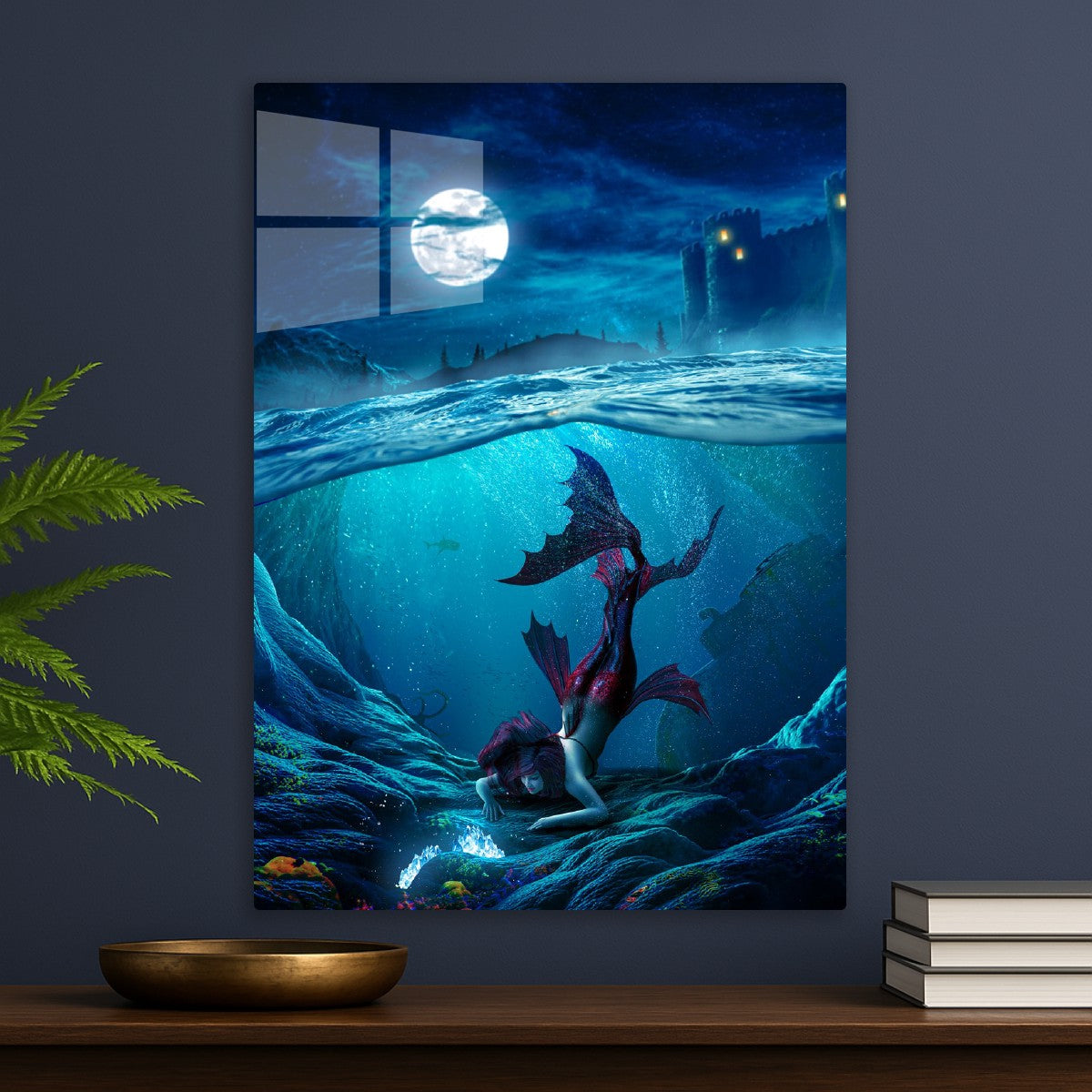 The mermaid and the castle