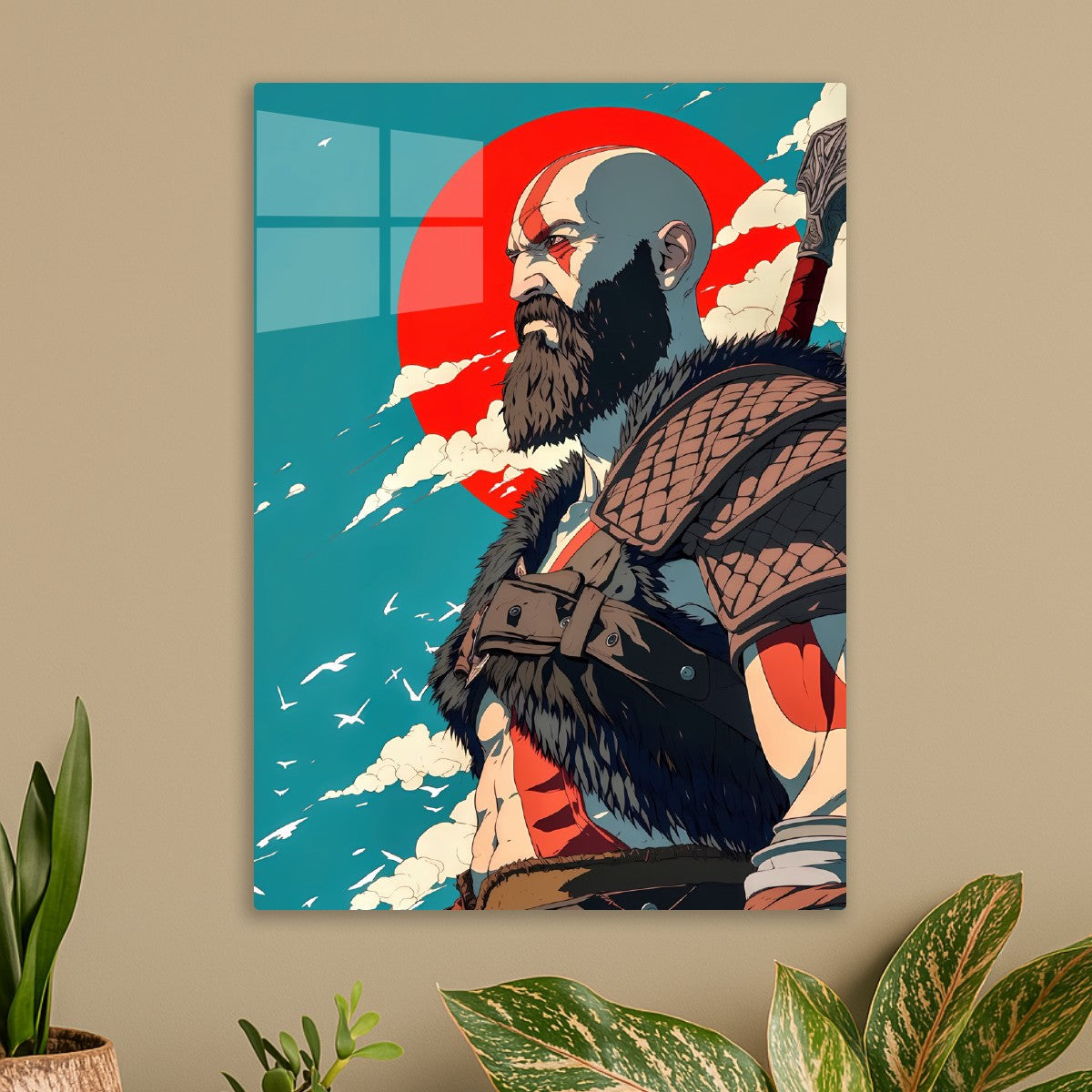 Kratos Under Rising Sun
