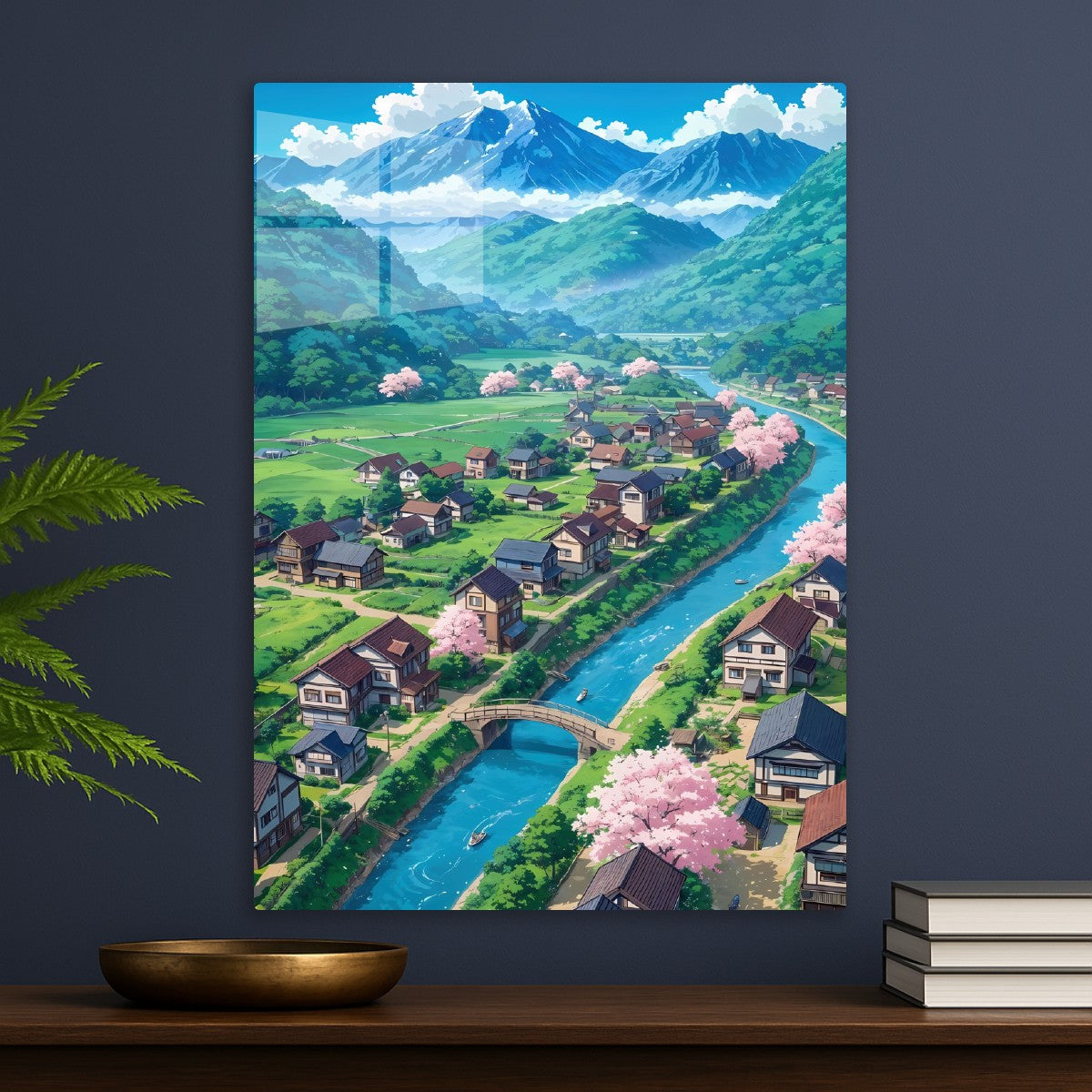 Peaceful Japanese Village
