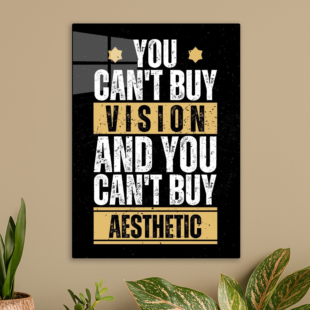 You can't buy vision