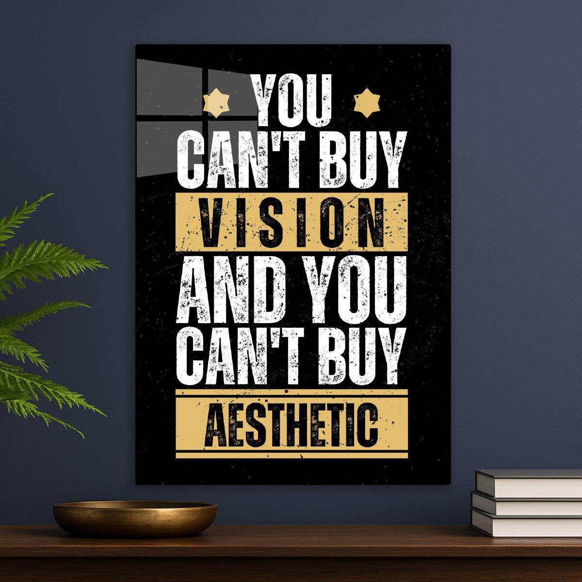 You can't buy vision