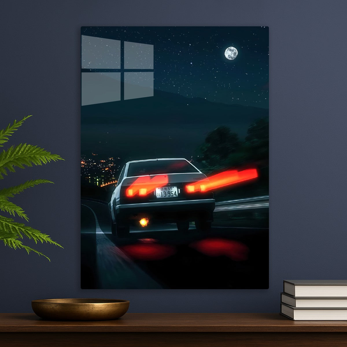 AE86 Night Drift Scene
