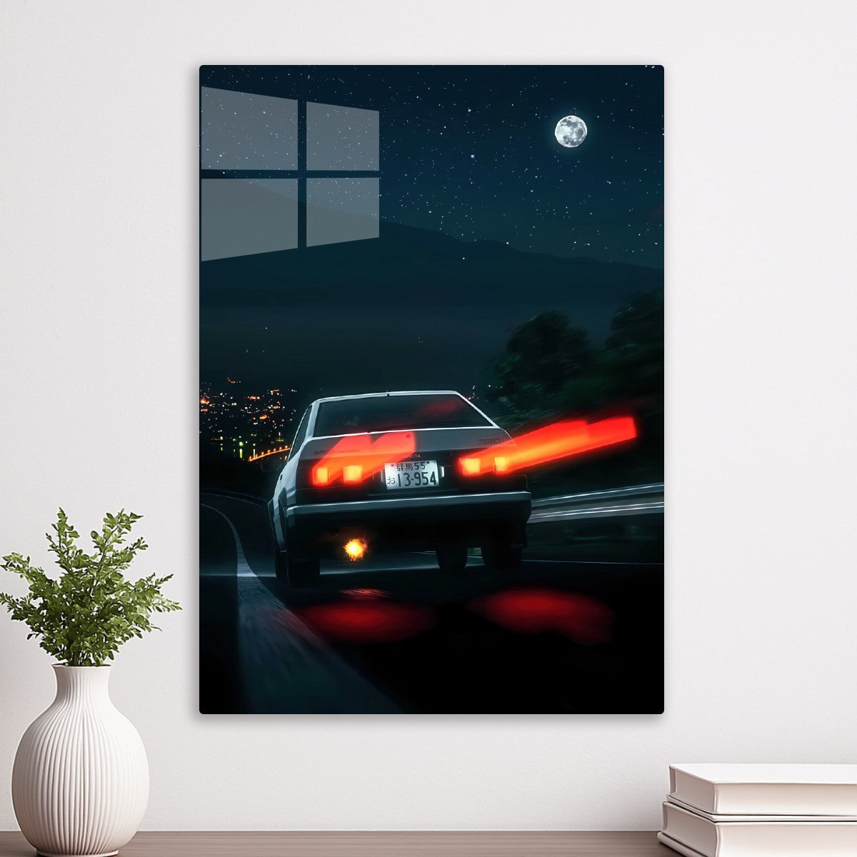 AE86 Night Drift Scene