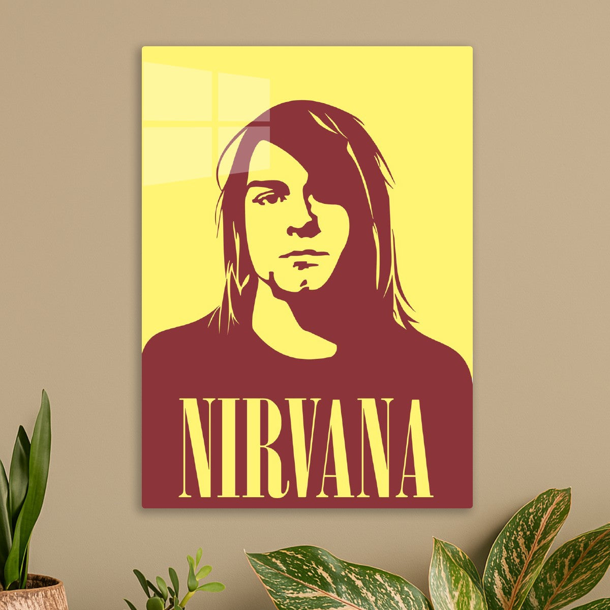 Nirvana Kurt Cobain Stylized