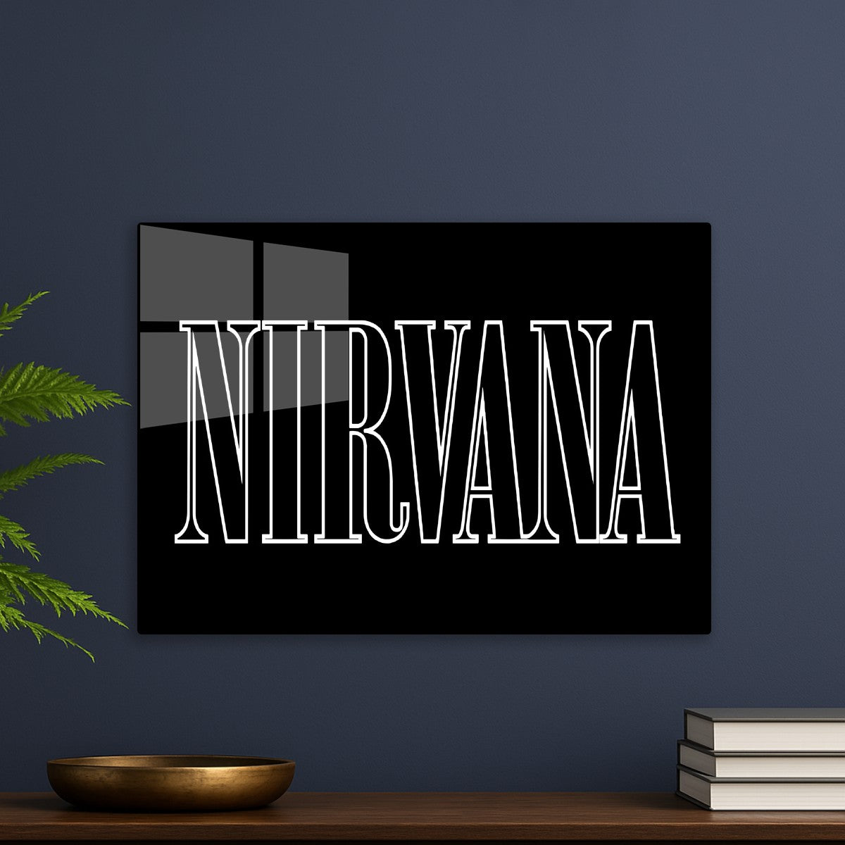 Nirvana Logo Outline