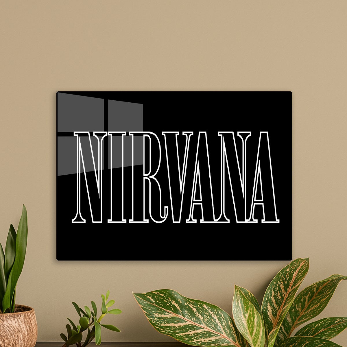 Nirvana Logo Outline