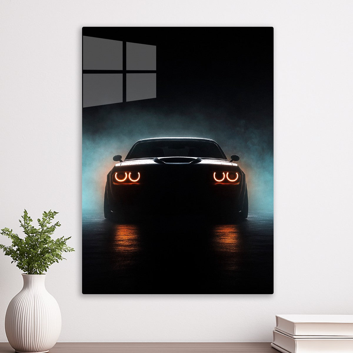 Hellcat Orange Headlights 