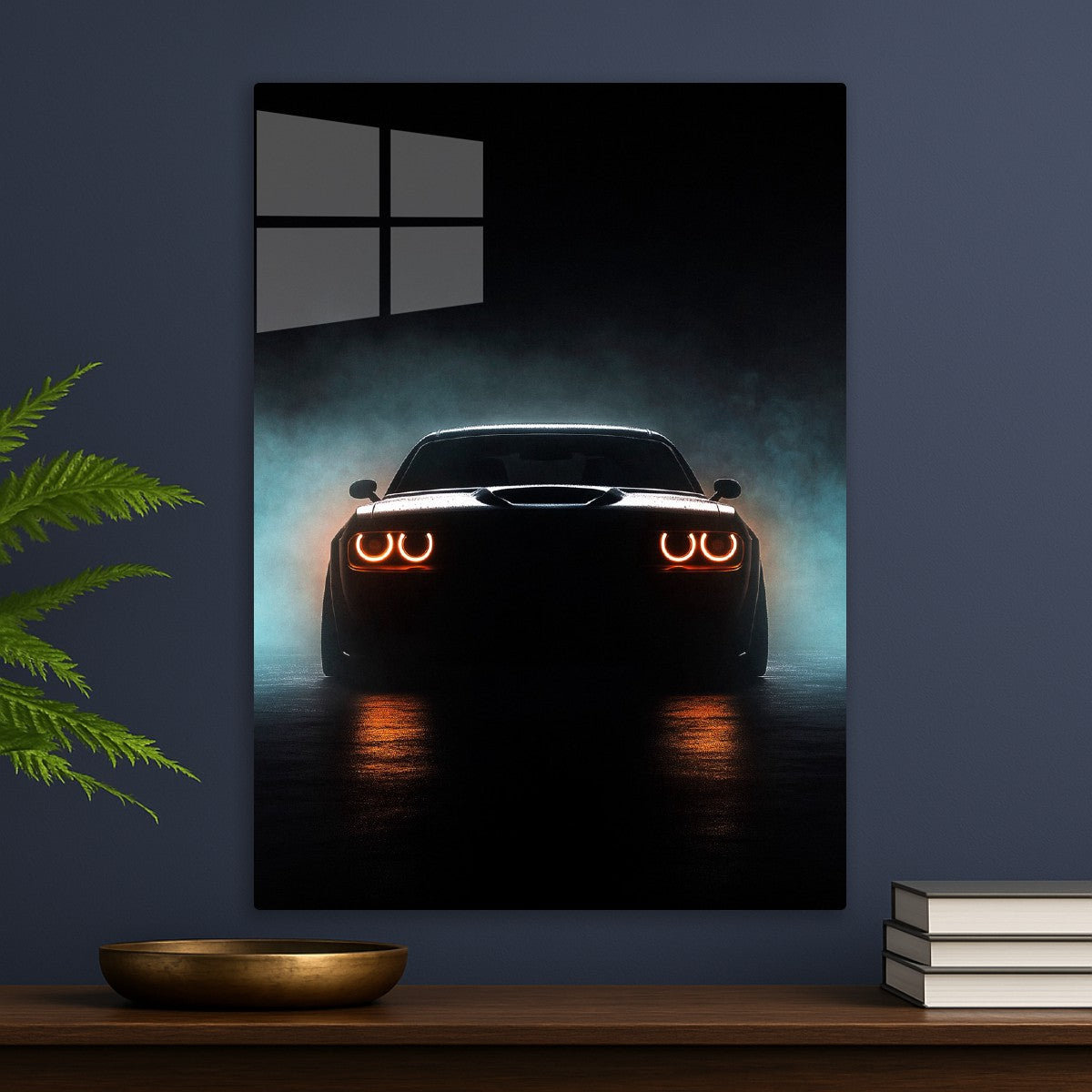 Hellcat Orange Headlights 