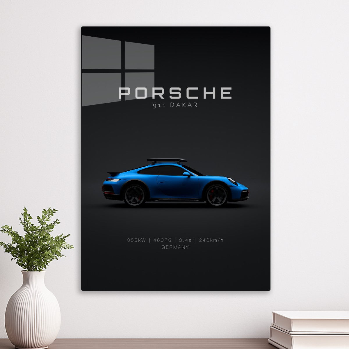 Porsche 911 Dakar -Shark Blue