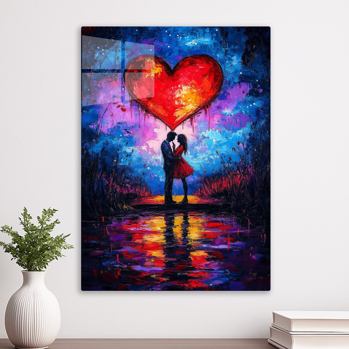 Love's Vivid Embrace