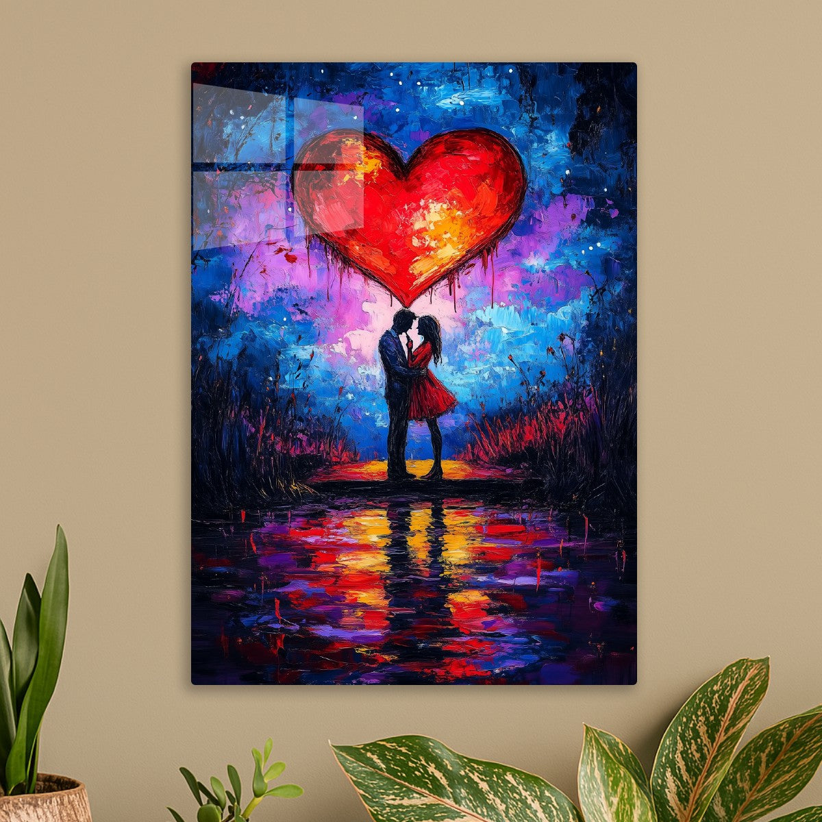 Love's Vivid Embrace