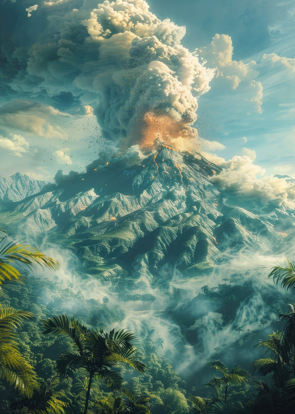 Volcanic Eruption Nature