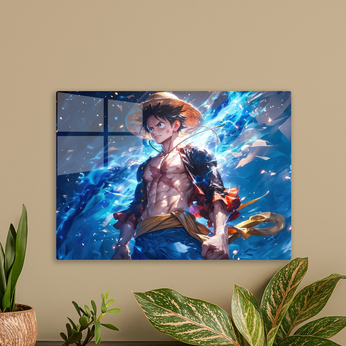 Luffy Power Blue
