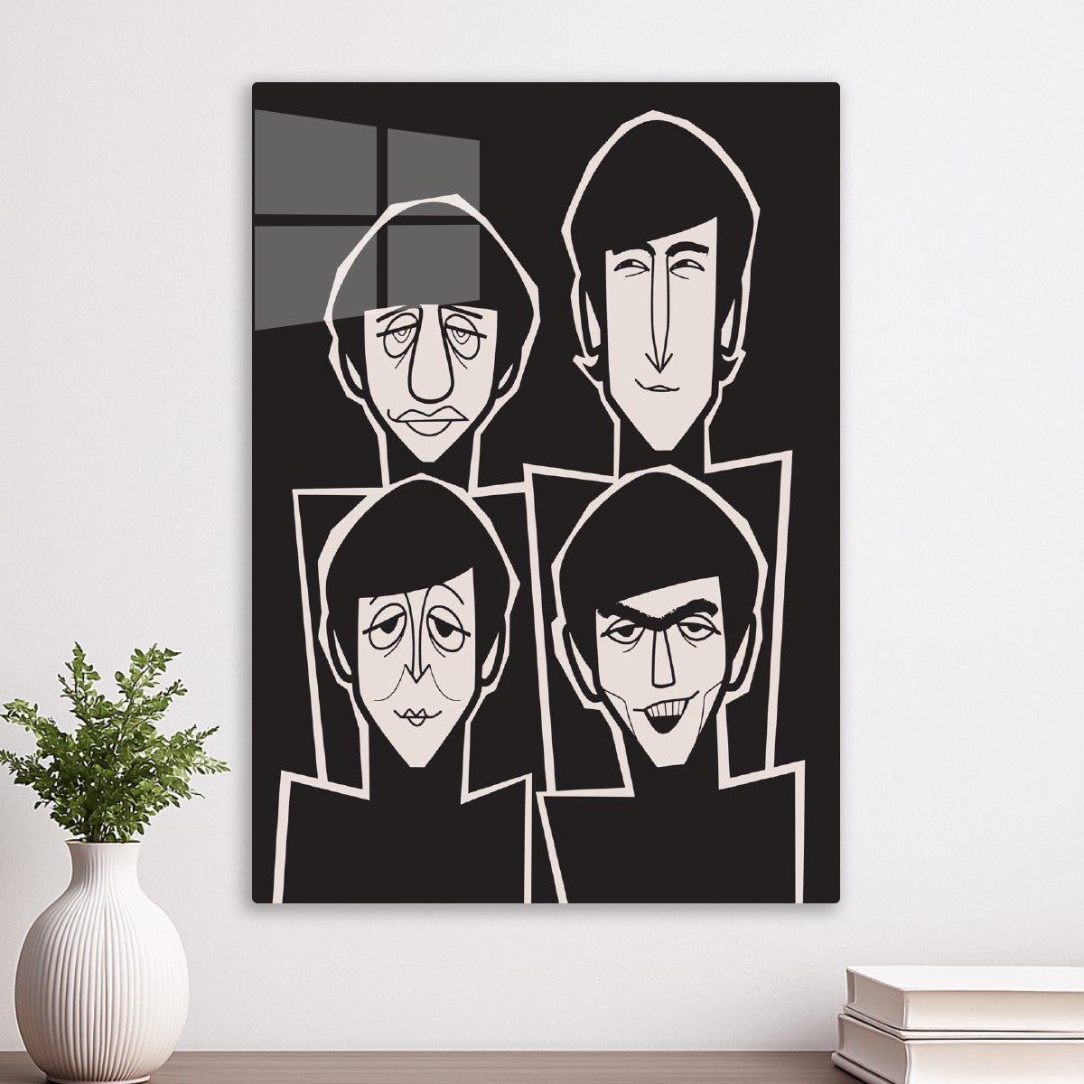 Stylized Beatles