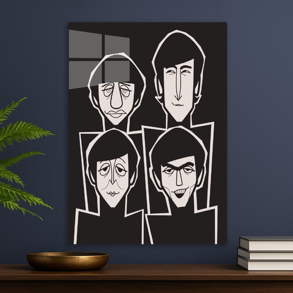 Stylized Beatles