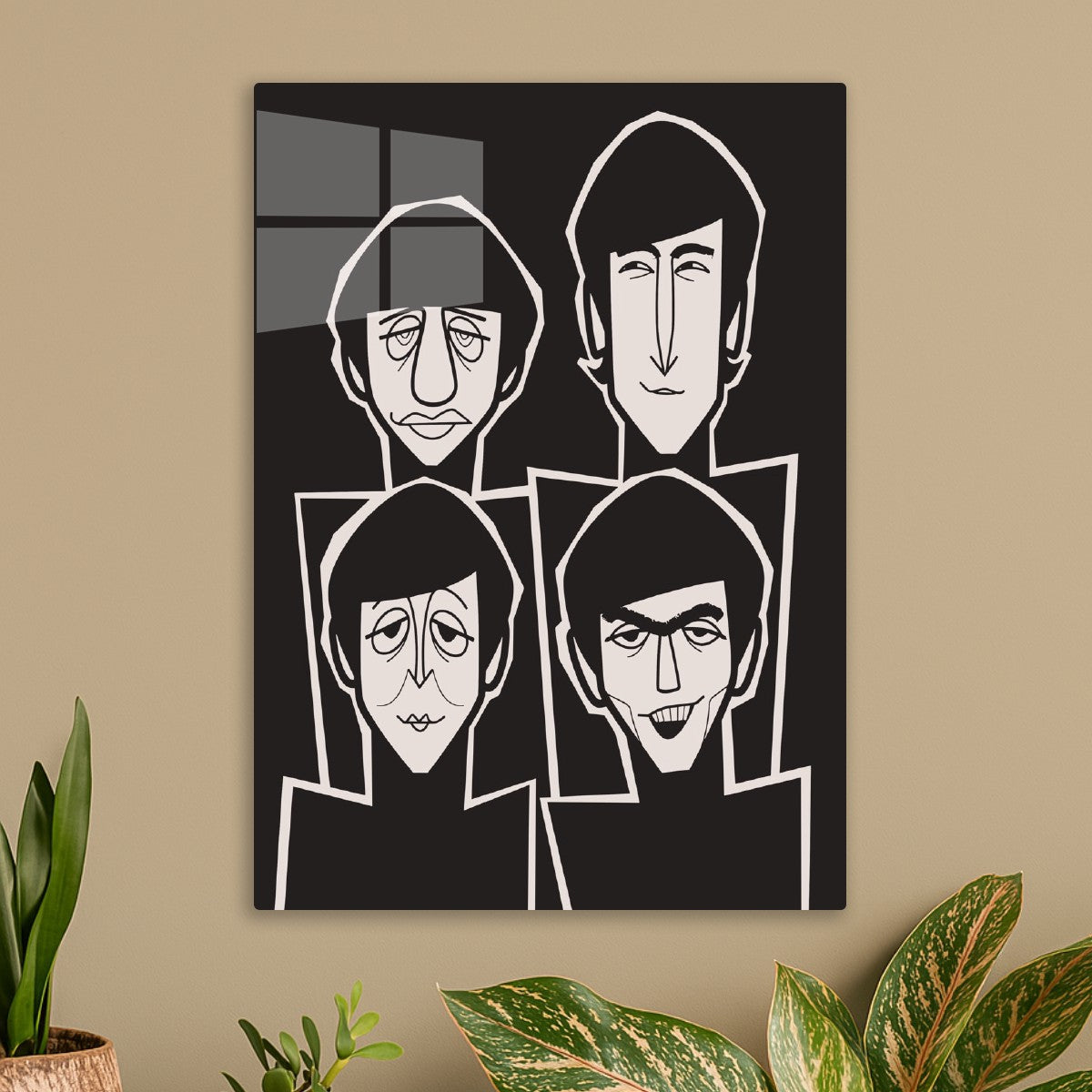 Stylized Beatles