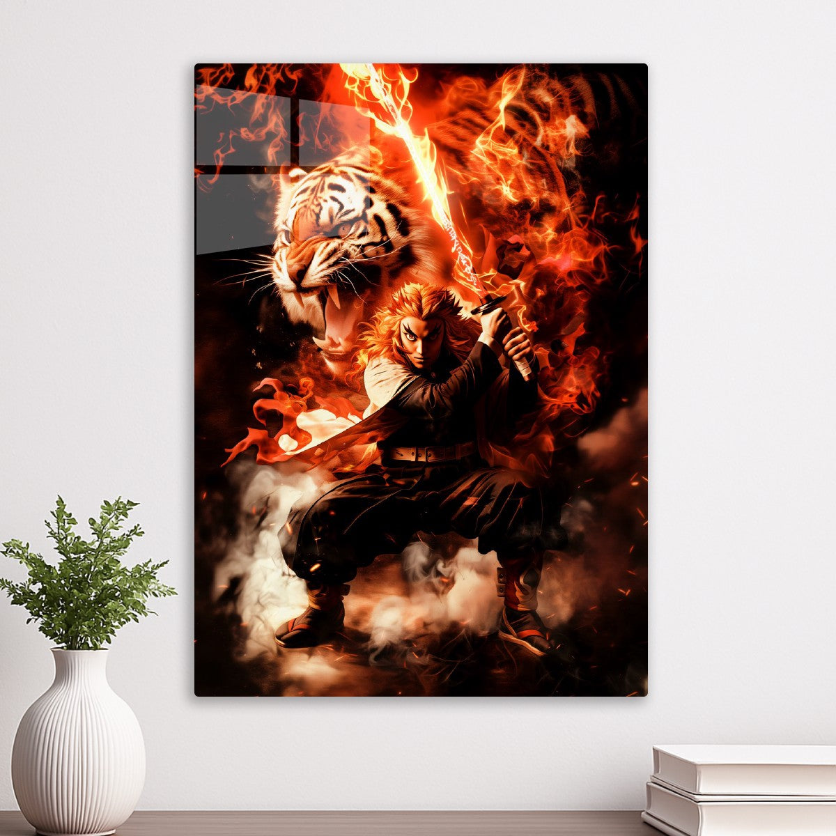 Kyōjurō Rengoku. FlameBurst, Demon Slayer
