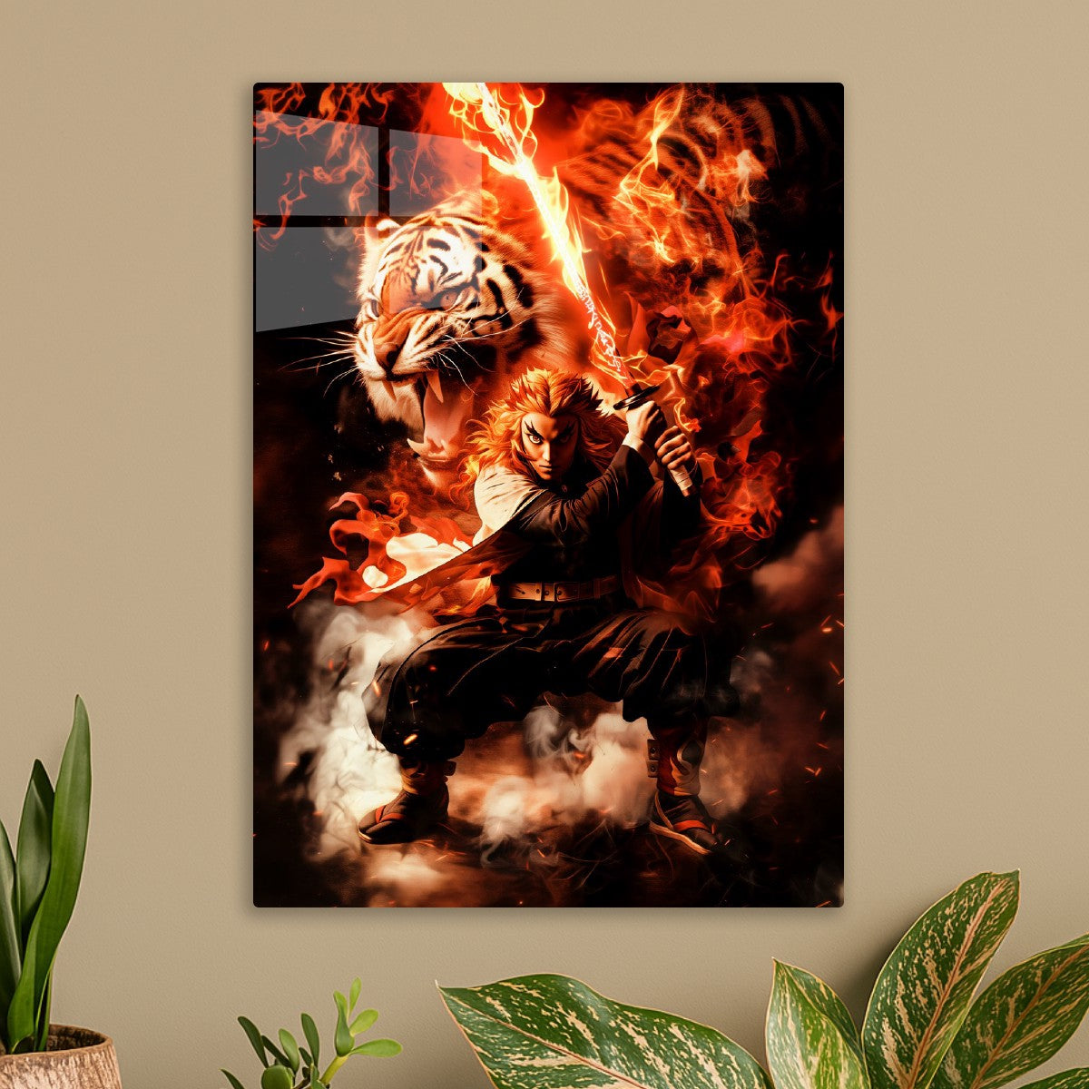 Kyōjurō Rengoku. FlameBurst, Demon Slayer