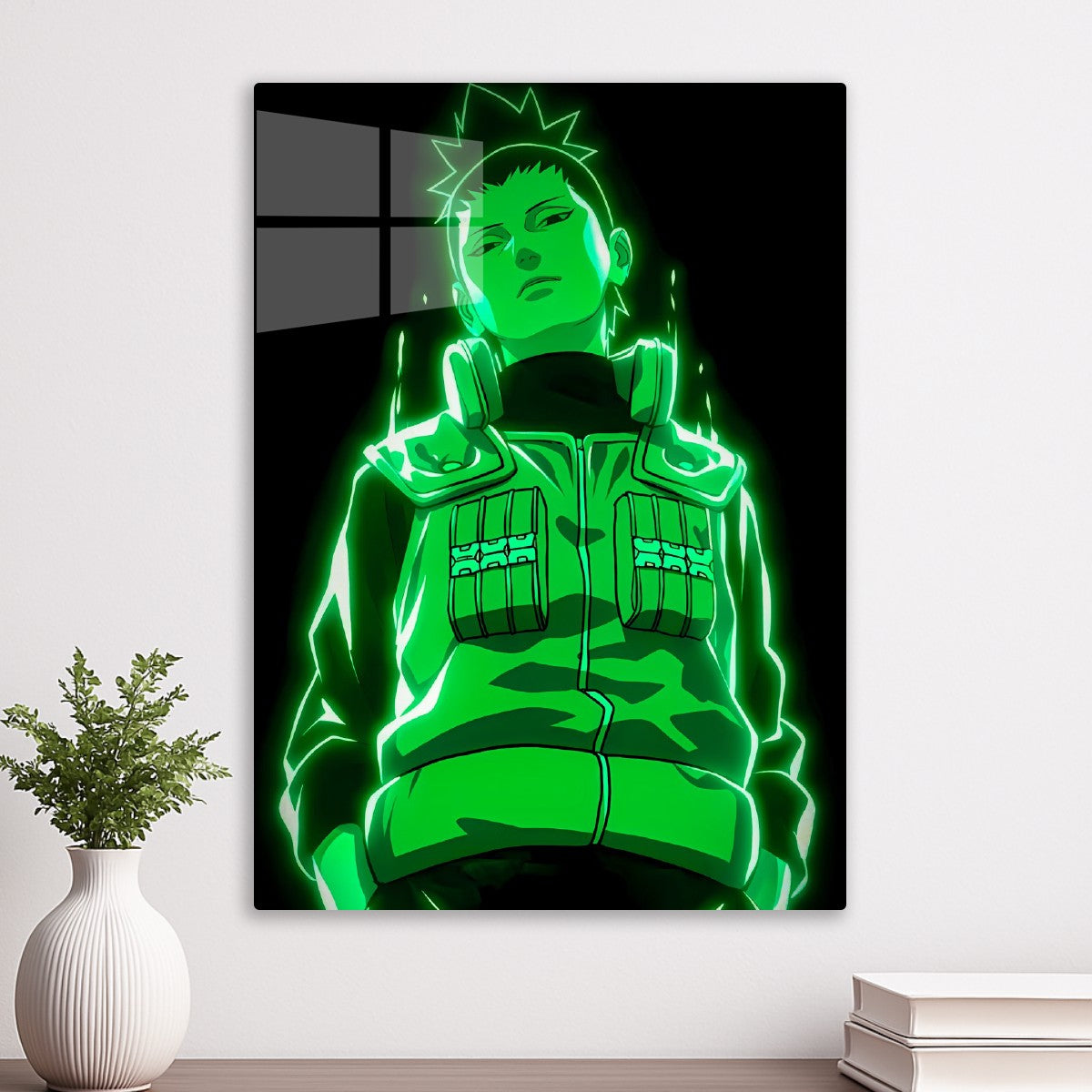 Shikamaru Nara in Green Glow, Naruto