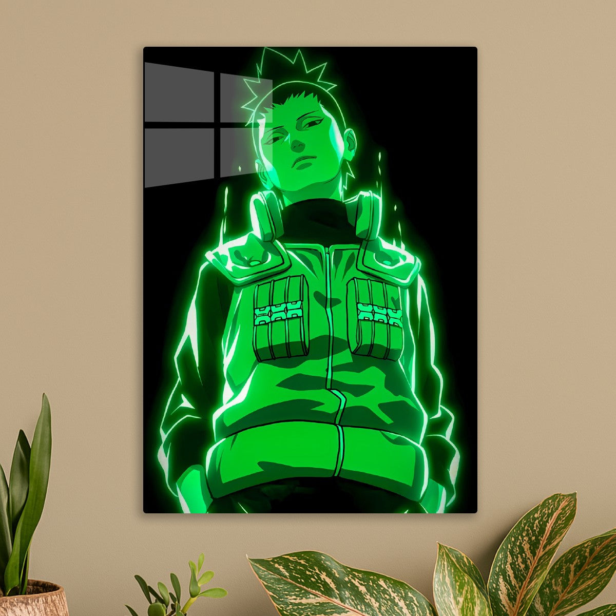 Shikamaru Nara in Green Glow, Naruto