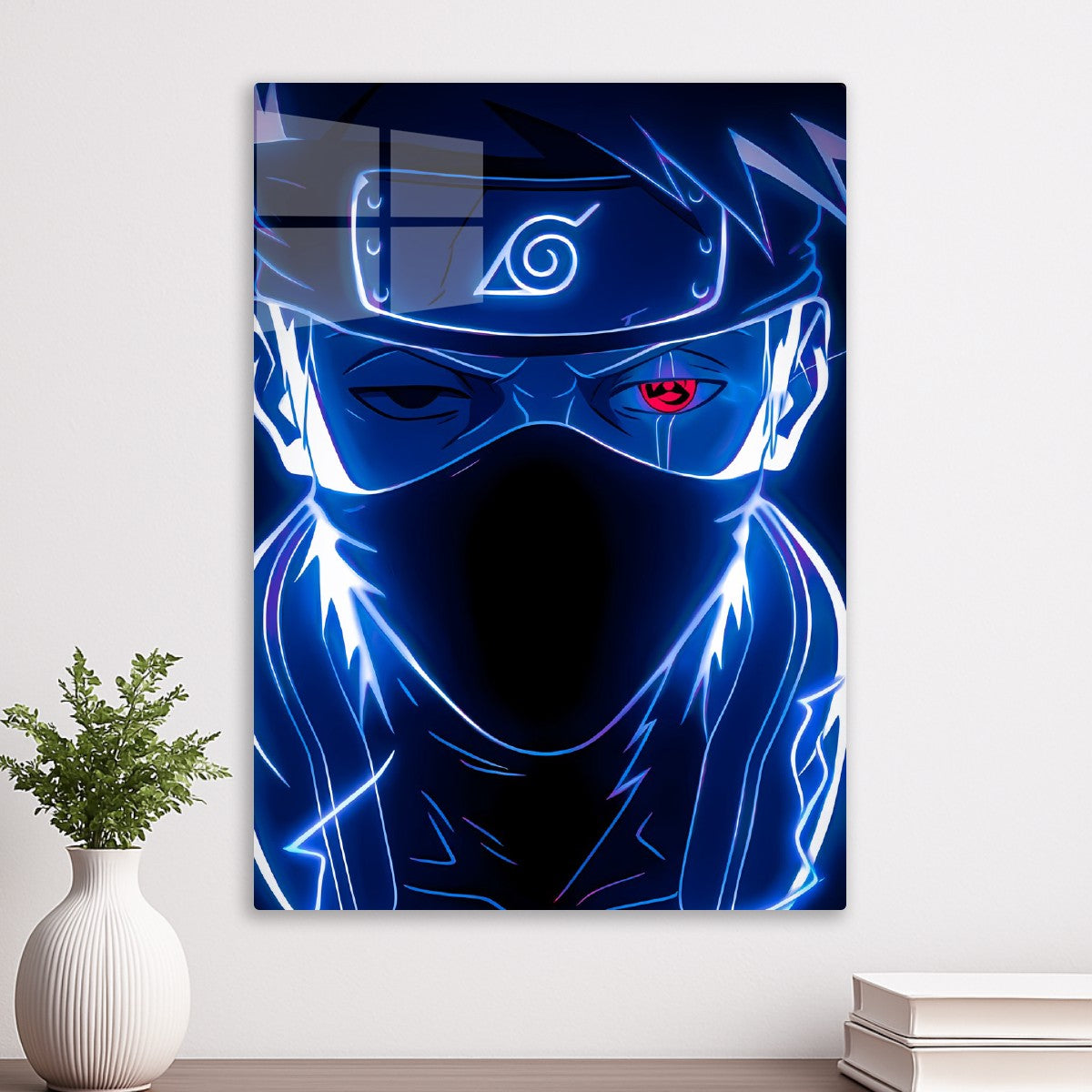 Kakashi Hatake in Blue Aura, Naruto