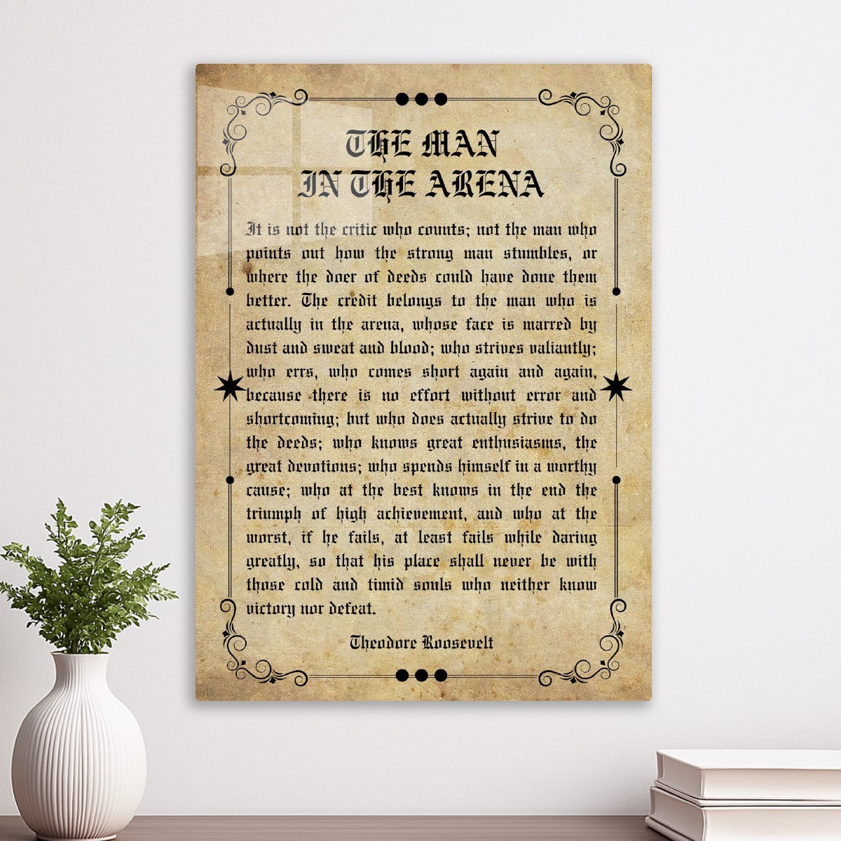 The Man in the Arena