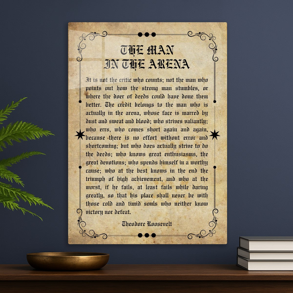 The Man in the Arena