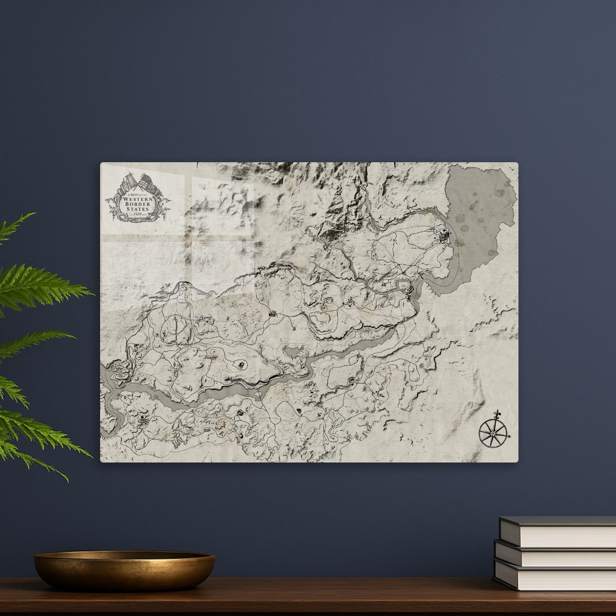 Red Dead Redemption map