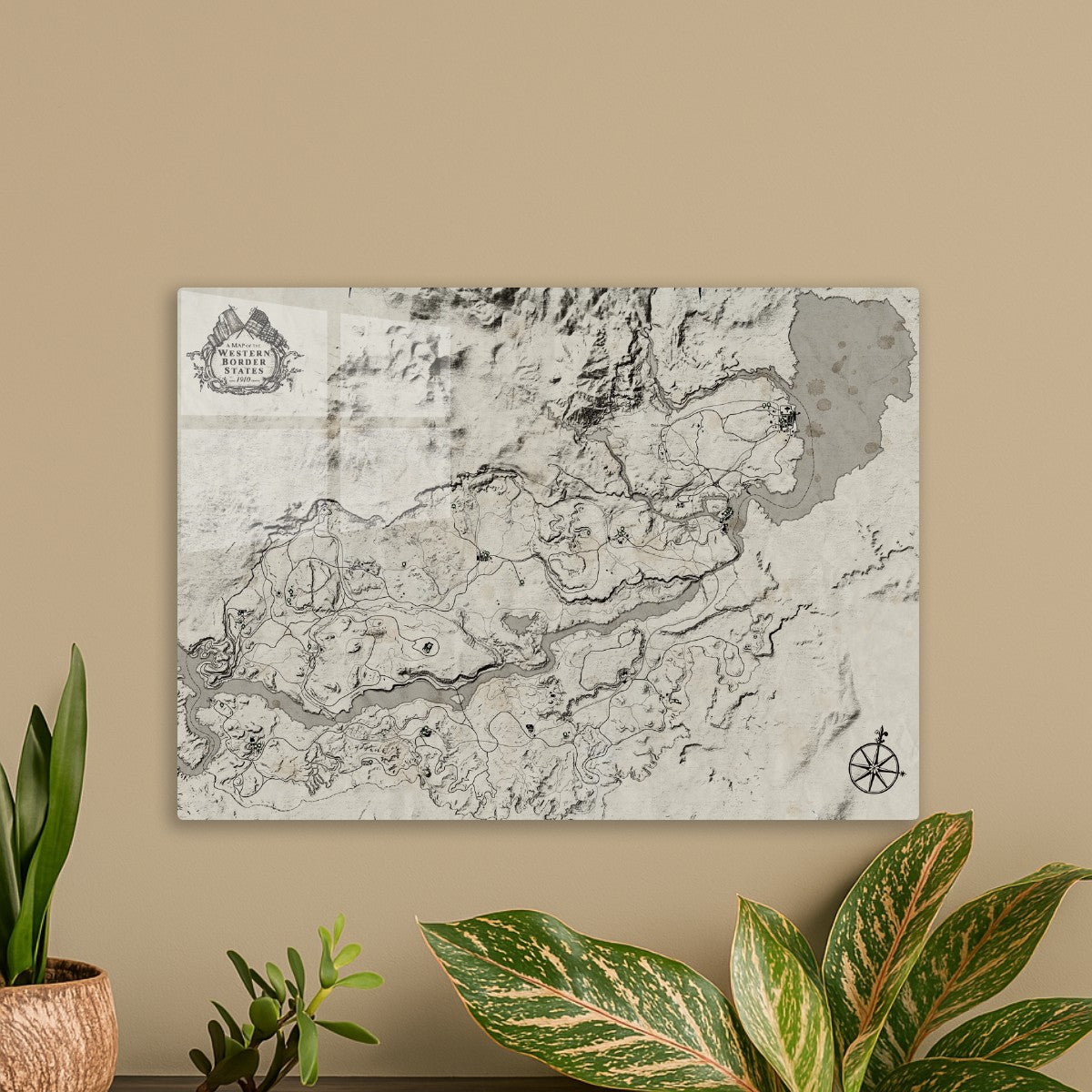 Red Dead Redemption map