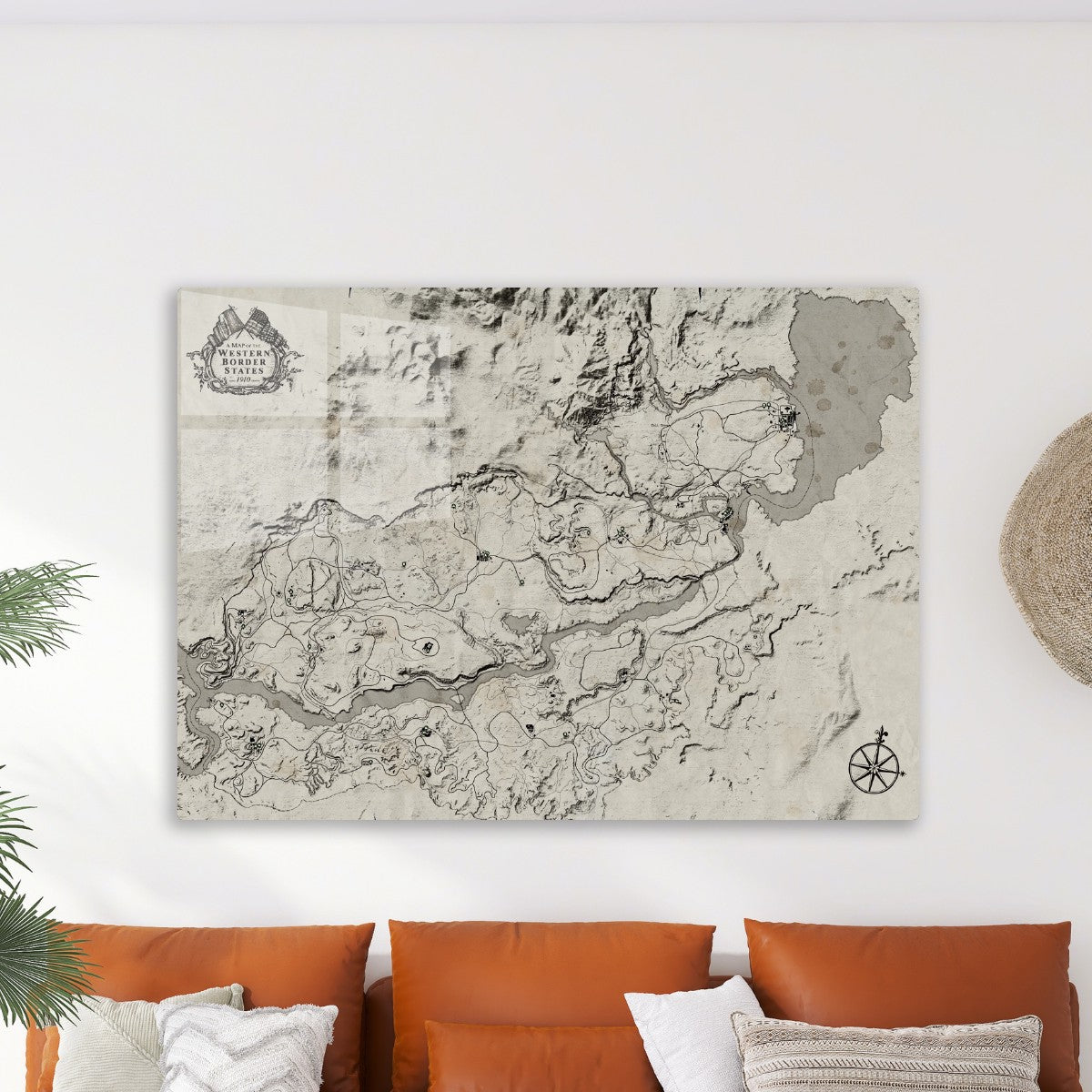 Red Dead Redemption map