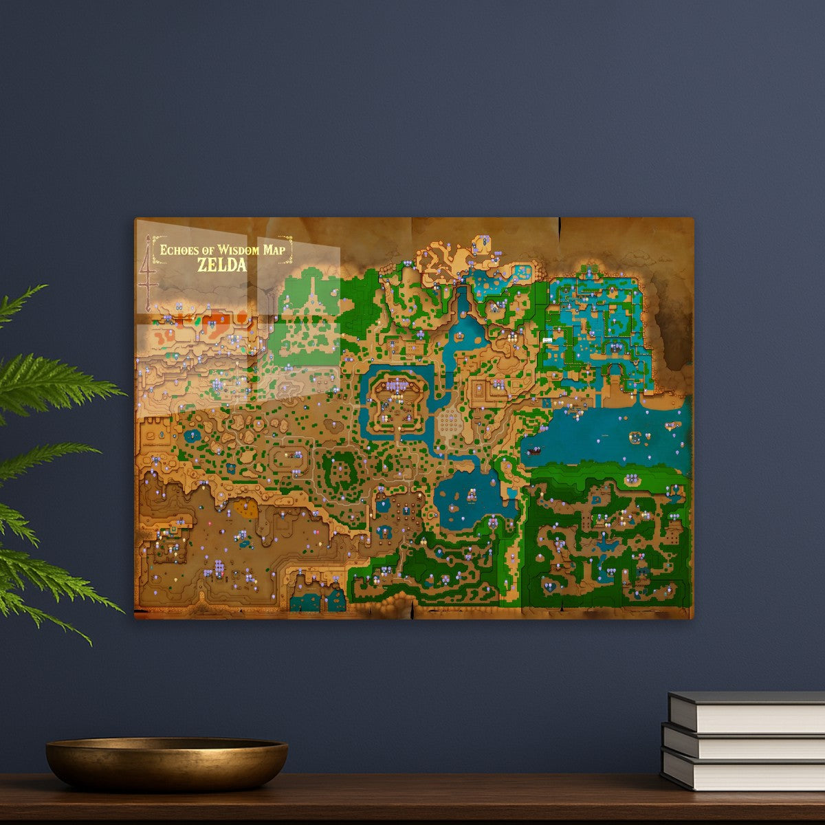 Echoes of Wisdom Zelda map