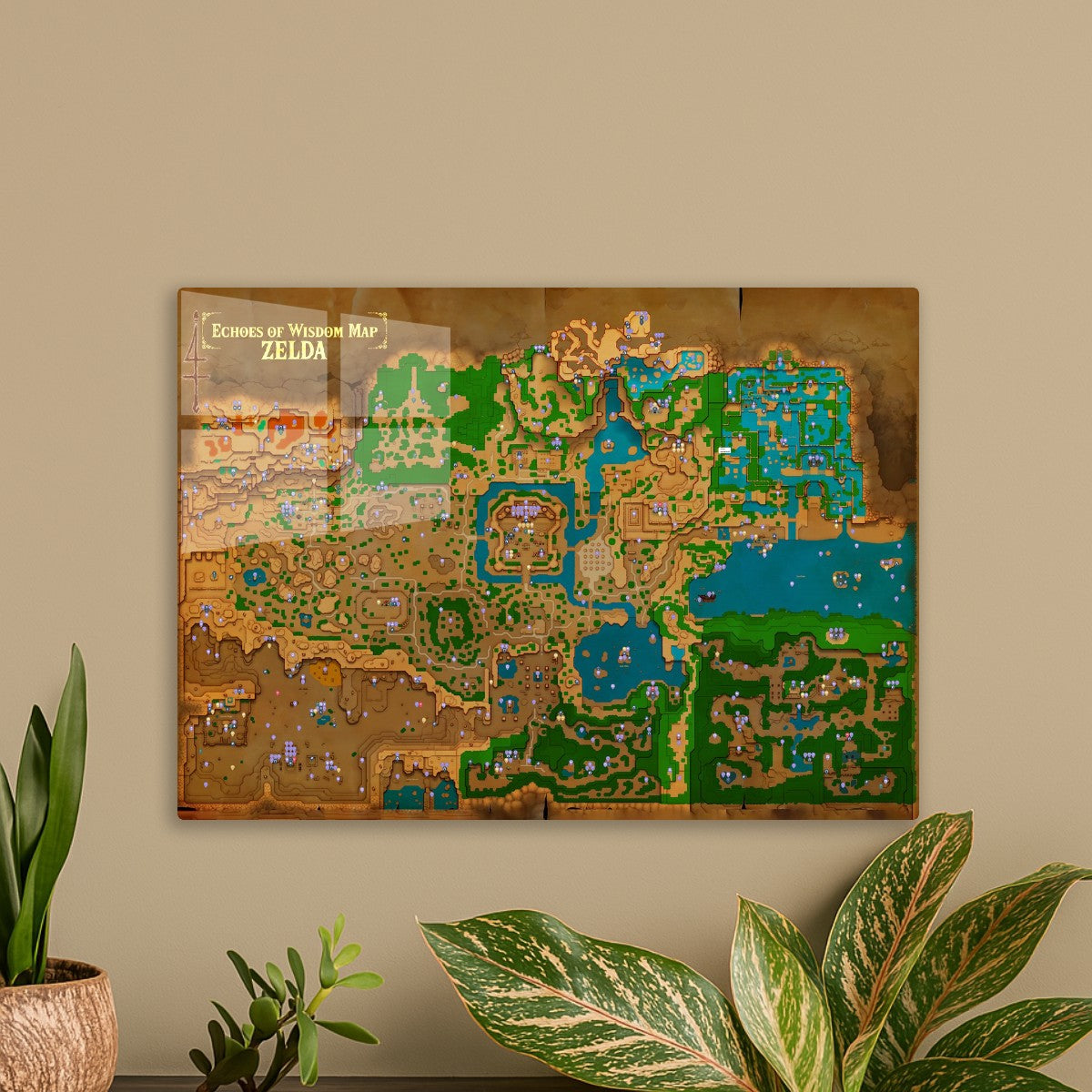 Echoes of Wisdom Zelda map