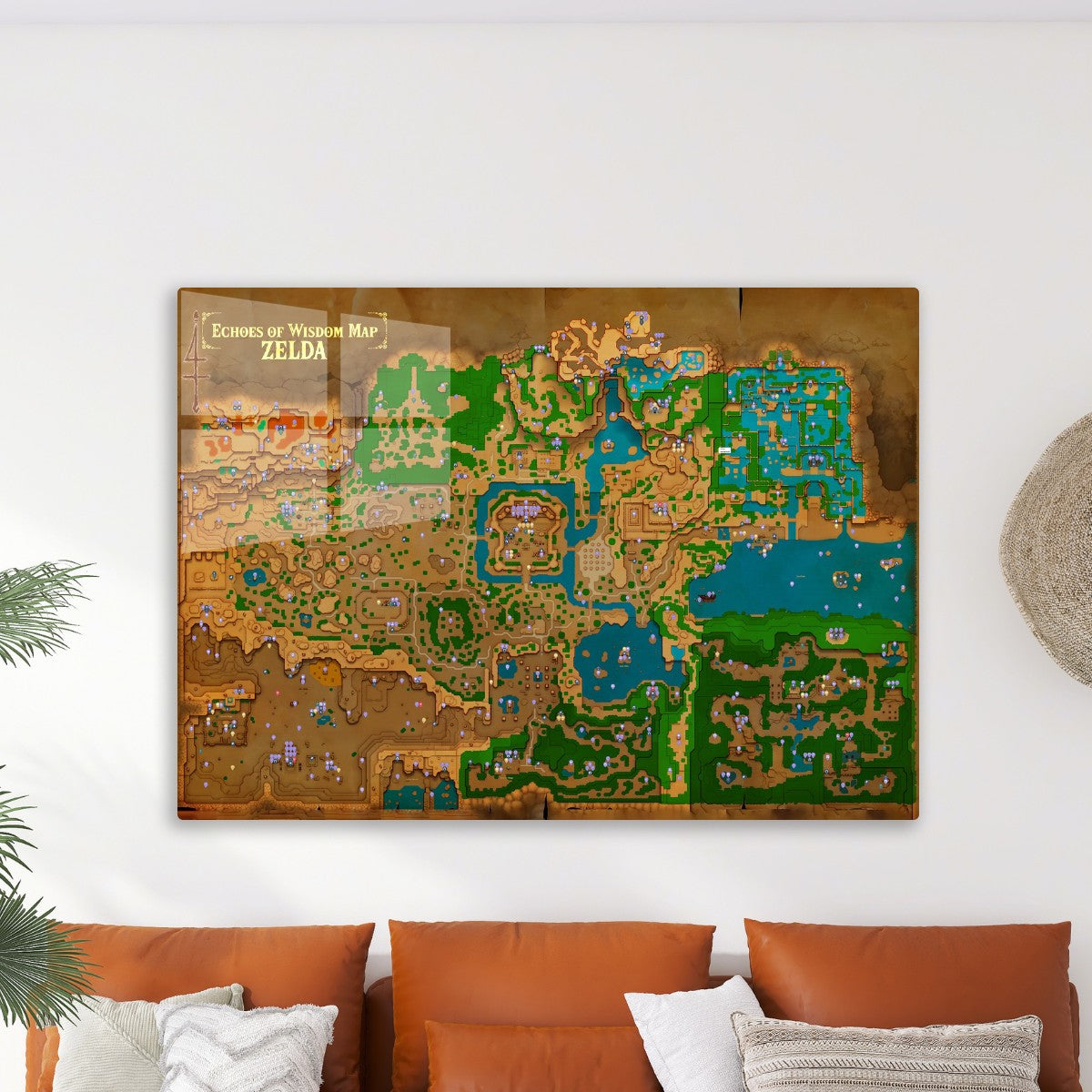 Echoes of Wisdom Zelda map