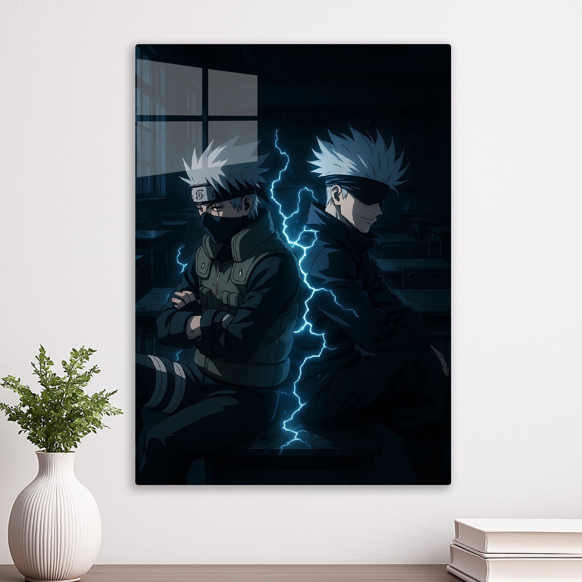 Kakashi & Gojo – Electric Aura
