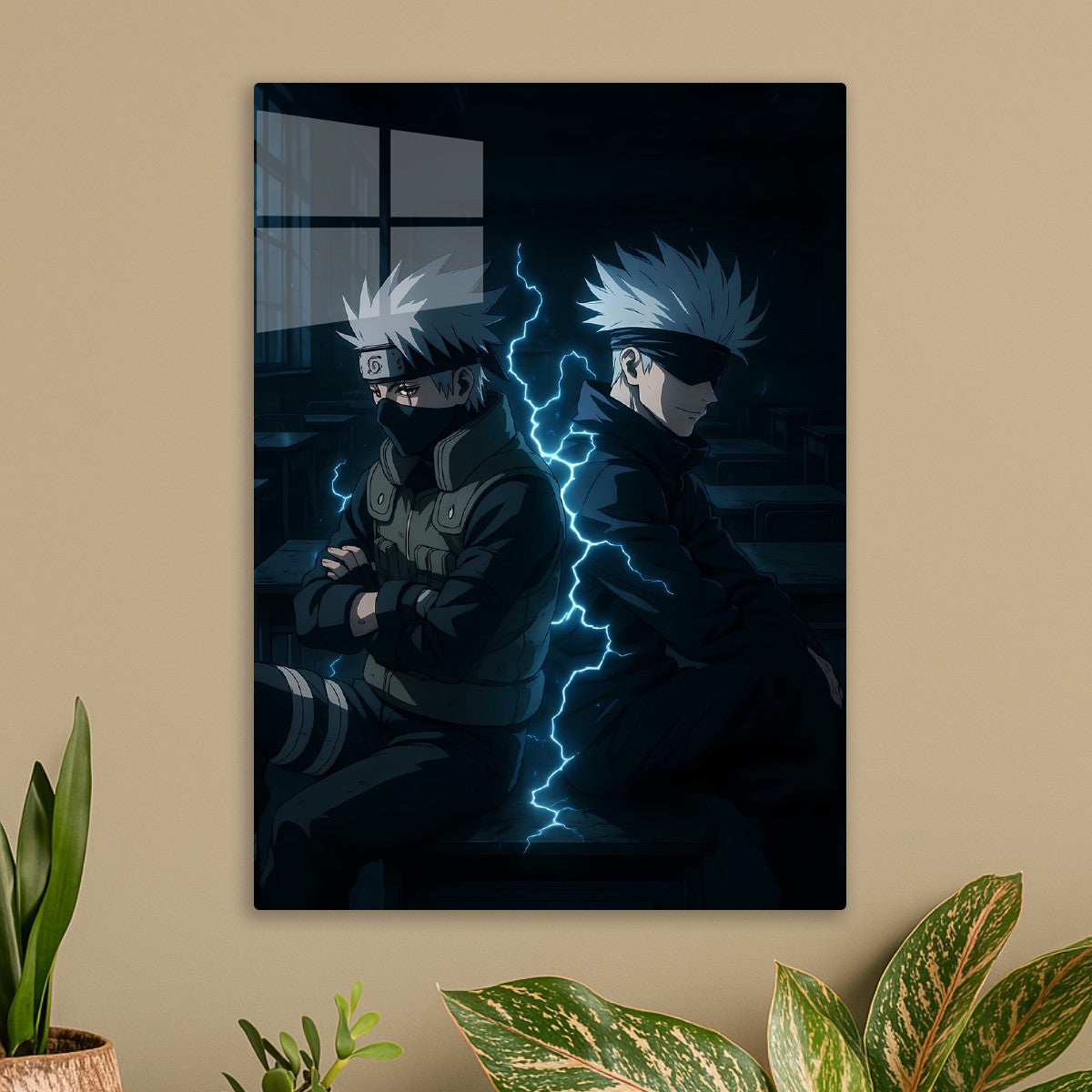 Kakashi & Gojo – Electric Aura