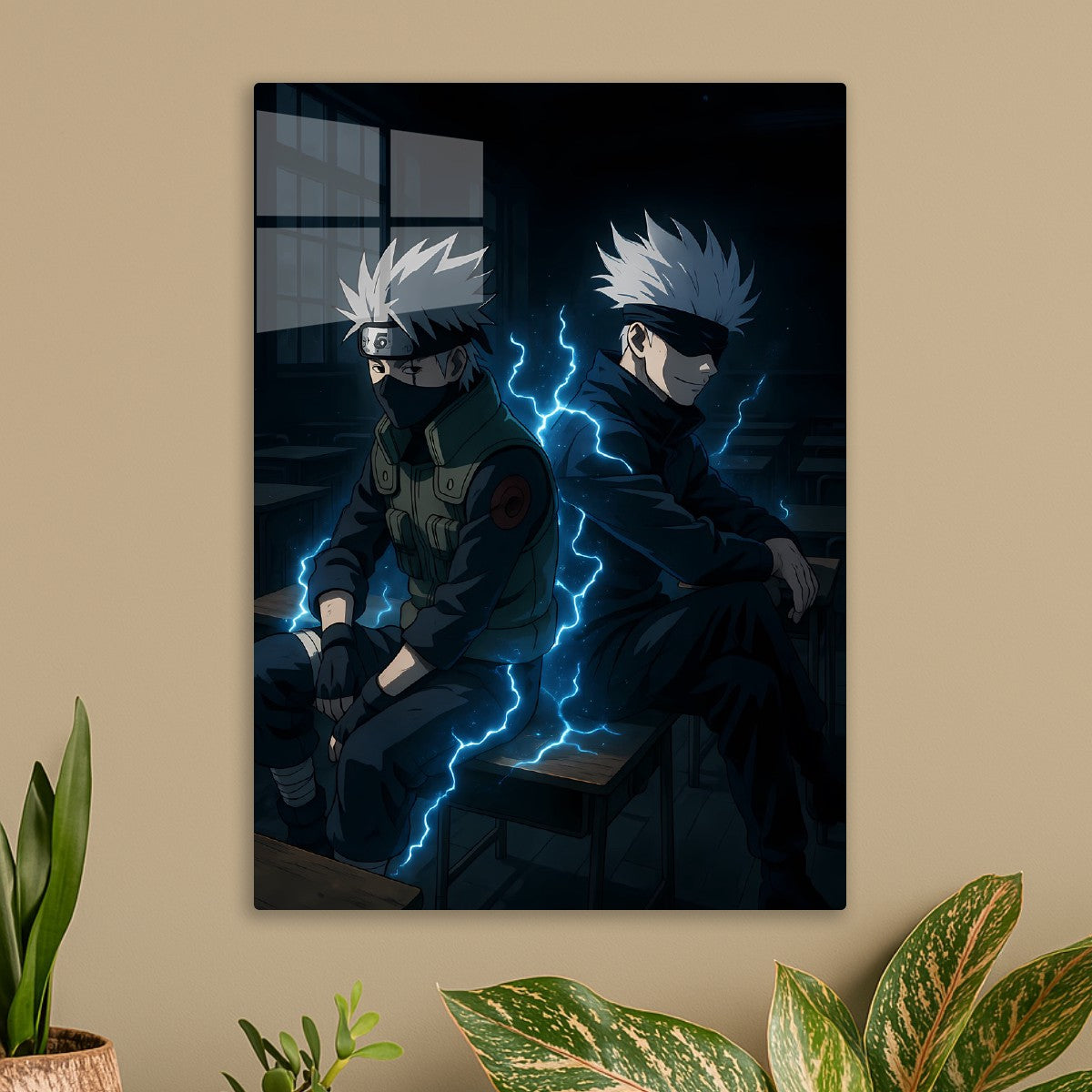 Kakashi & Gojo–Masters of Aura
