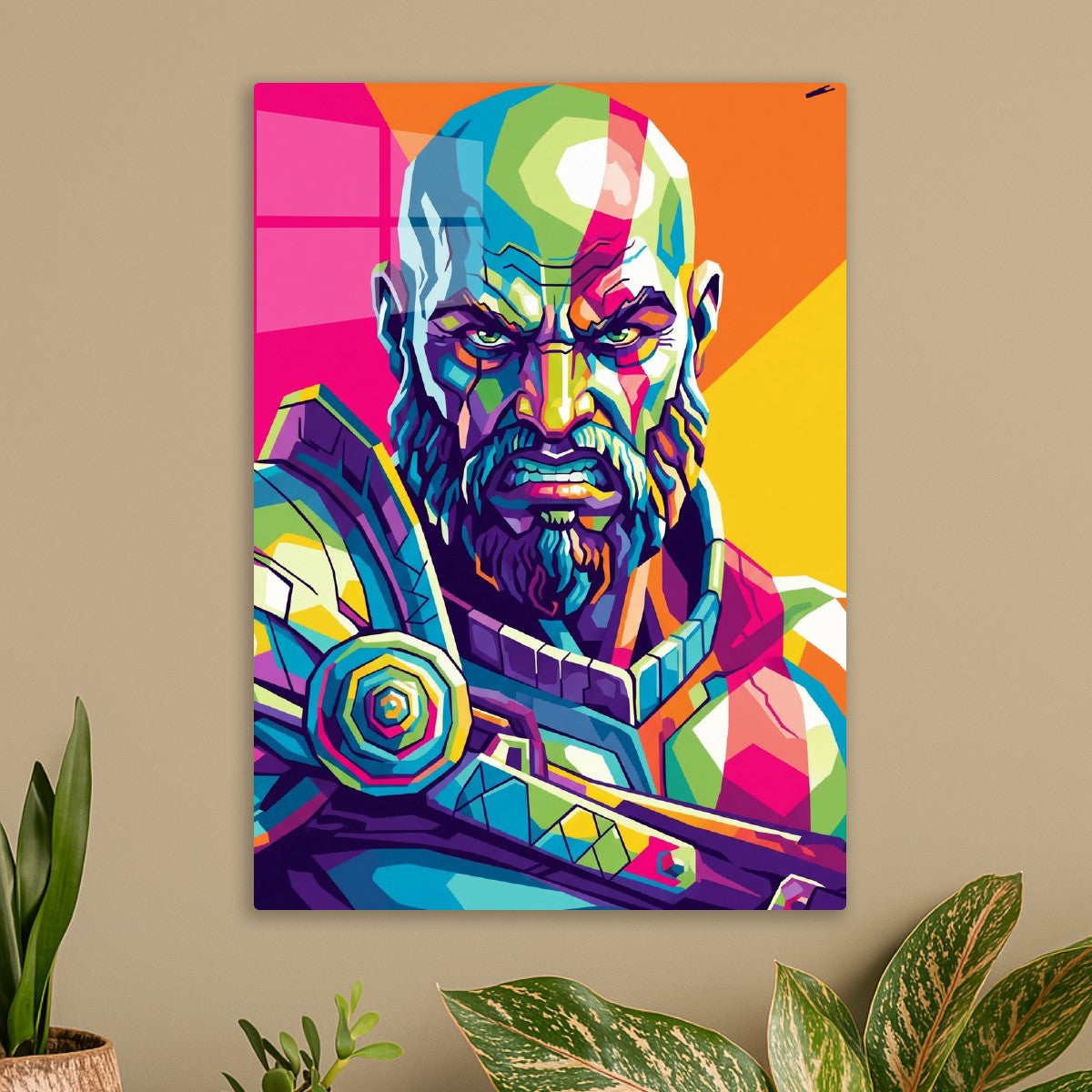 God Of War - WPAP art