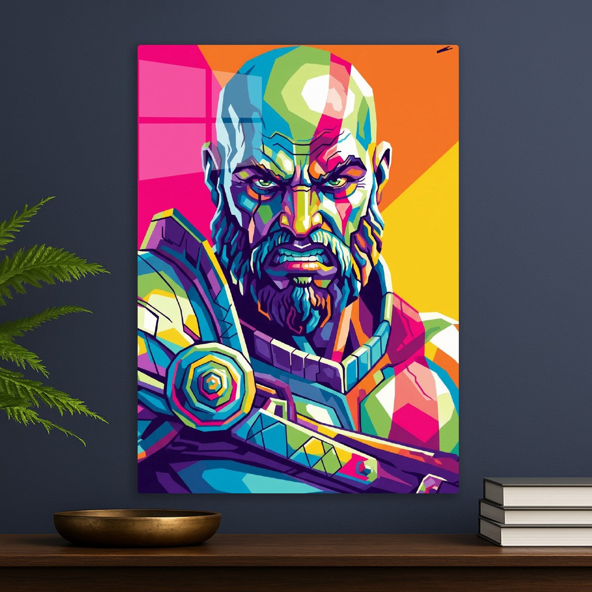 God Of War - WPAP art