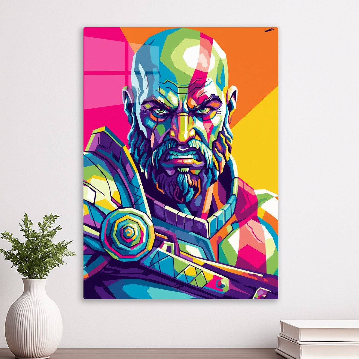 God Of War - WPAP art