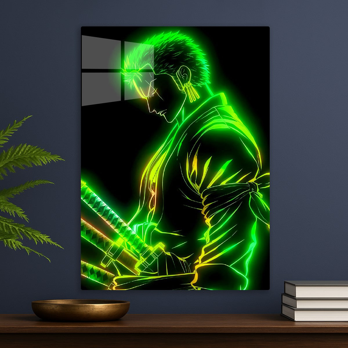 Zoro Neon Green Blades