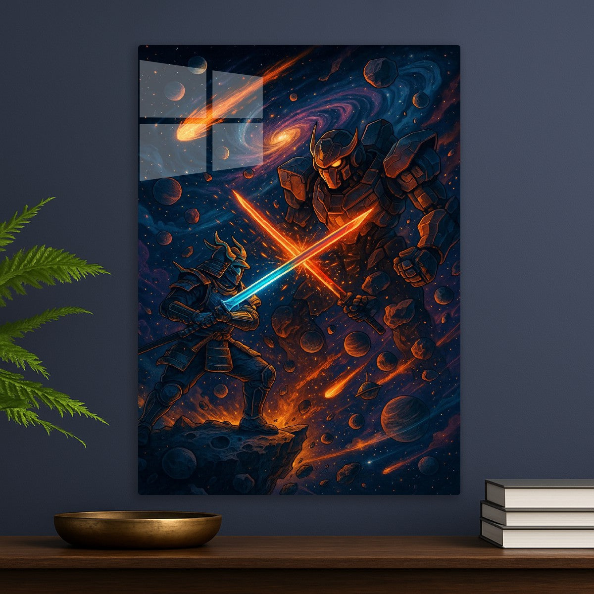 Galactic Samurai vs. Titan
