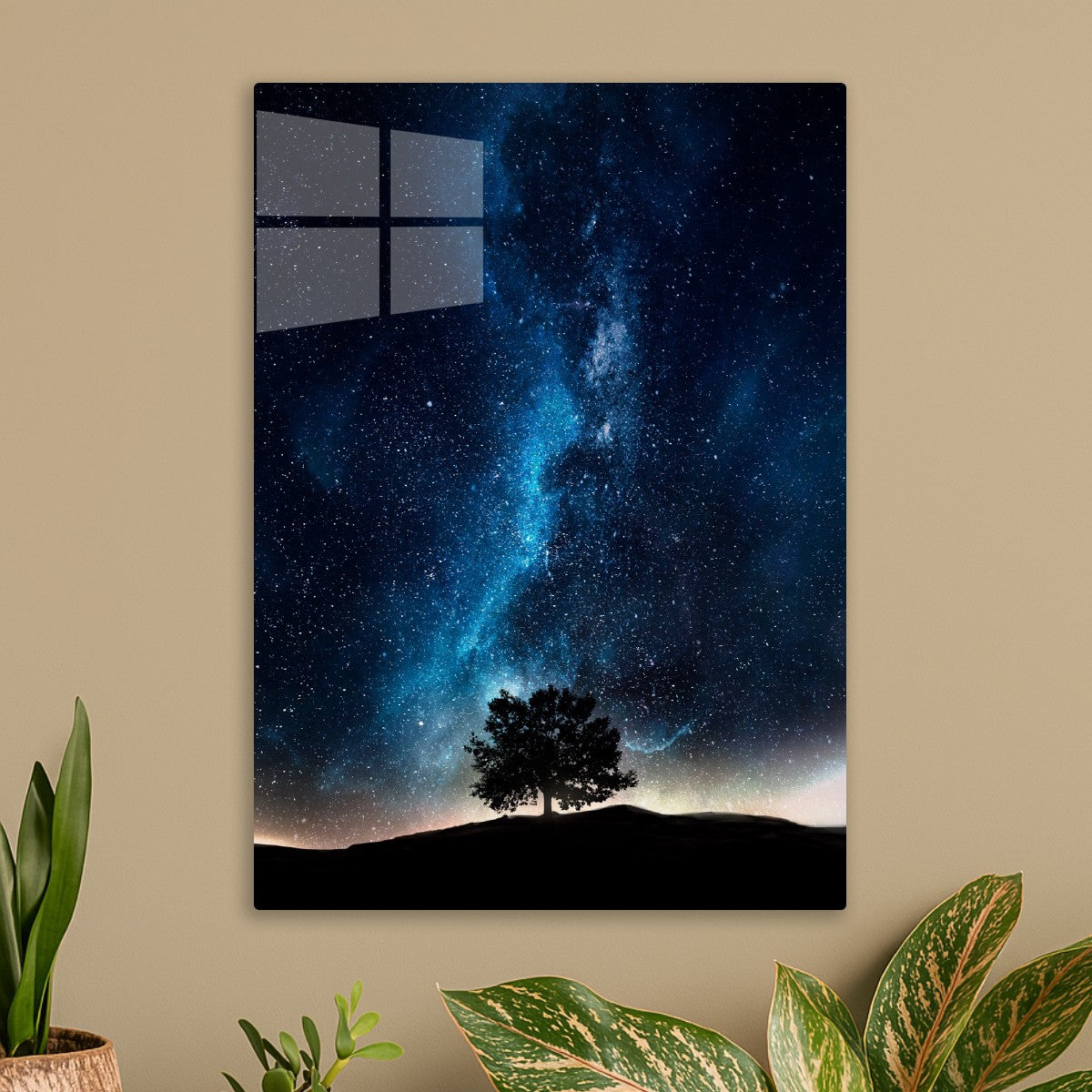 Night cosmic tree