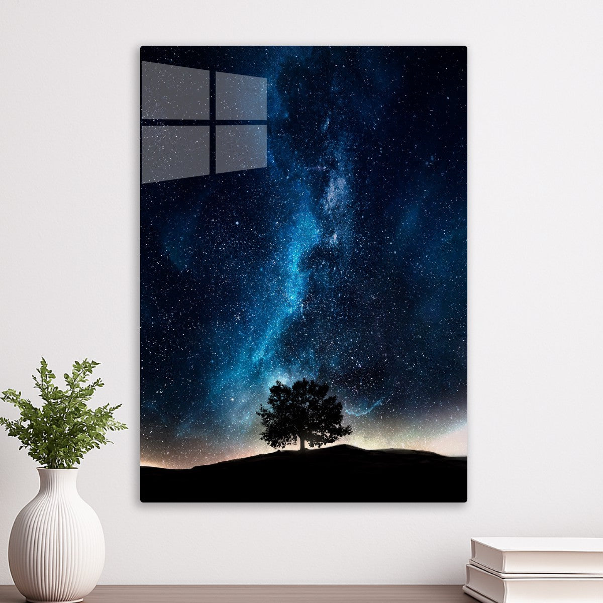 Night cosmic tree