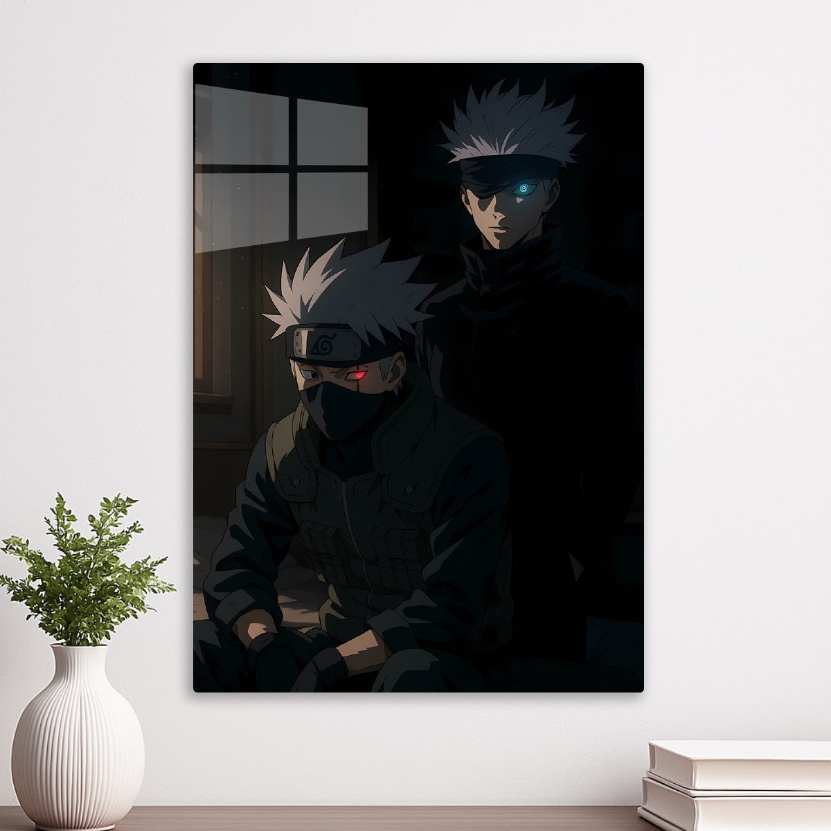  Kakashi x Gojo Dorm Vibes