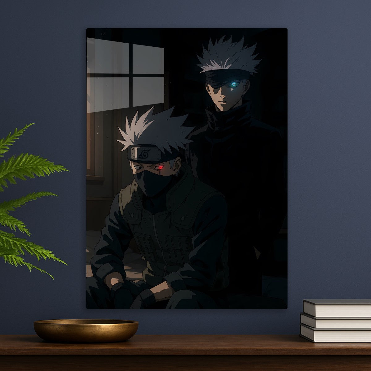  Kakashi x Gojo Dorm Vibes